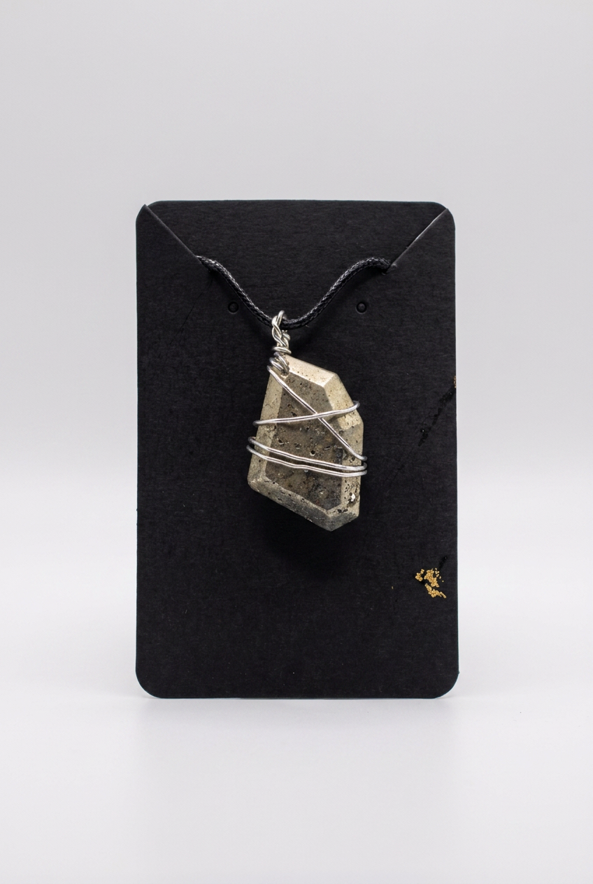 Velvet Alchemy: Wild Vein Pendant Necklace