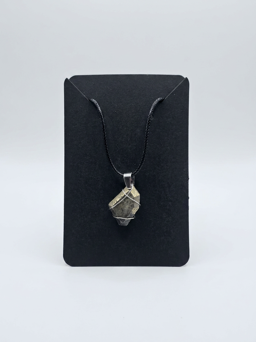 Velvet Alchemy: Wild Vein Pendant Necklace