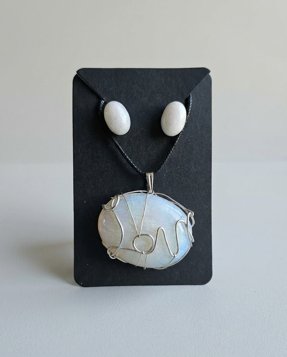 Velvet Alchemy: The Opal Love Spell Jewelry Set