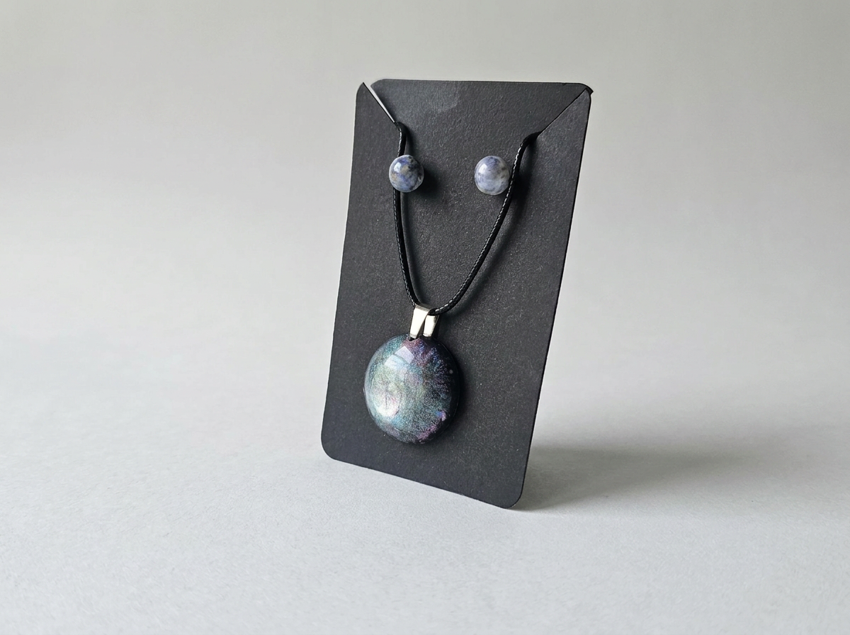 Velvet Alchemy: Moonlit Tide Jewelry Set