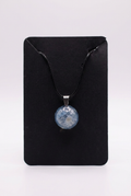 Velvet Alchemy: Silver Moon Stardust Pendant