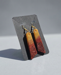 Velvet Alchemy: Sunset Emberfall Earrings
