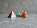 Velvet Alchemy: Celestial Prism Pyramid