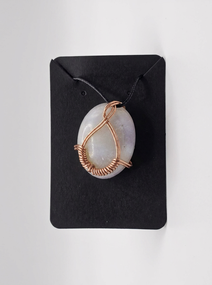 Velvet Alchemy: Moonwashed Relic Pendant